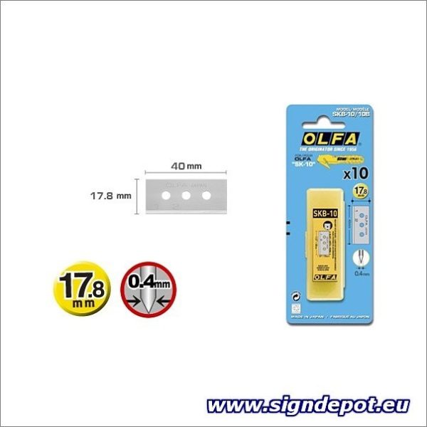 Lamă  Olfa SKB-10/10B
