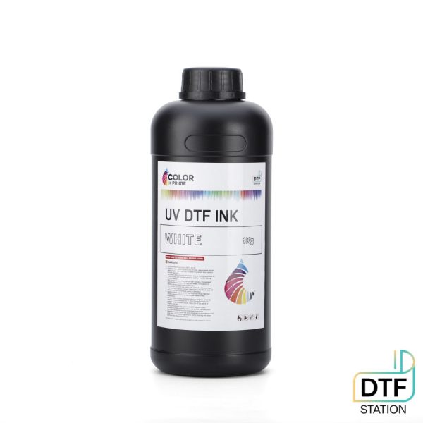 Color Prime UV-DTF Vopsea - 1000ml - Alb