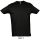 Sol's Imperial 11500 tricou bumbac  - Negru  - S