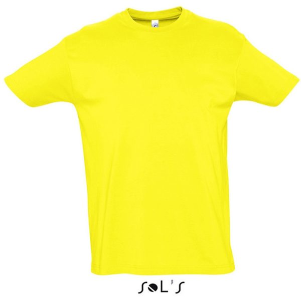 Sol's Imperial 11500 tricou bumbac  - LEMON - S