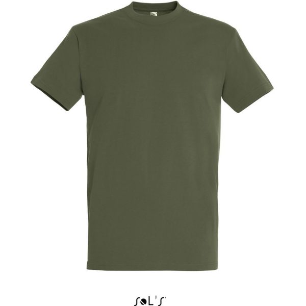 Sol's Imperial 11500 tricou bumbac  - Verde militar   - S